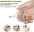 BEZOX Cuticle Clippers - Stainless Steel Professional Cuticle Cutter Hangnails Trimmers - Full Jaw Manicure Cuticle Nipper(6mm)