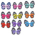 JOYOYO 48Pcs Mini Butterfly Hair Clips 2.5" Grosgrain Ribbon Hair Bows Alligator Clips for Baby Girls Toddler and Kids
