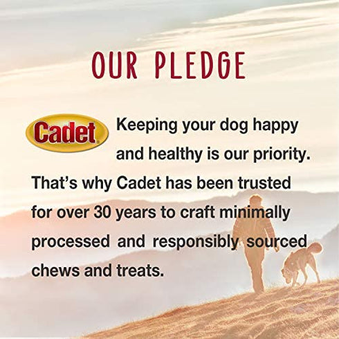 Cadet Gourmet Sweet Potato & Duck Wrapped Dog Treats 14 oz.