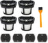 4 Pack Vacuum Cleaner filter for Bissell 2284W 2390 2389 2390A 2579 pet hair eraser lithium ion vacuum cleaner filter replacement parts 1614212