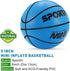 Sport AI Small Basketball Kids ,Mini Basketball 5.5inch, Cute Bouncy Balls for Kids,Safe and Soft to Handheld ,Blue