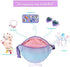 mibasies Mermaid Kids Fanny Pack Waist Bag for Girls Toddler Purse with Belt