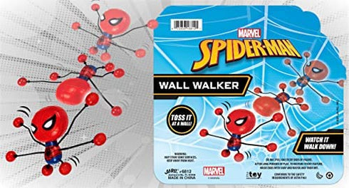 JA-RU Spiderman Stretchy Window-Crawler (1 Unit) | Wall-Climber and Window Walker-Rolling Sticky Toys | Marvel Avengers Superhero Fidget Toys | Party Favors and Novelty Toys for Kids. 6812-1