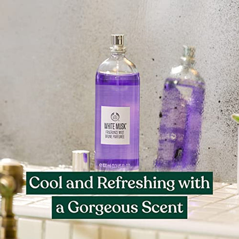 The Body Shop White Musk Fragrance Mist, Paraben-Free Body Mist, 3.3 Fl. Oz
