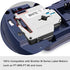 Suminey Compatible M Tape Replacement for Brother P Touch Label Maker Tape Refill 12mm 0.47 M-K231 MK431 MK531 MK631 MK731 Work with Brother Label Maker PTM95 PT90 PT70 PT65 PT45, 5 Color