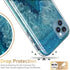 ESDOT iPhone 12 Pro Max Case with Built-in Screen Protector,Military Grade Cover with Fashionable Designs for Women Girls,Protective Phone Case for Apple iPhone 12 Pro Max 6.7" Agate Stone