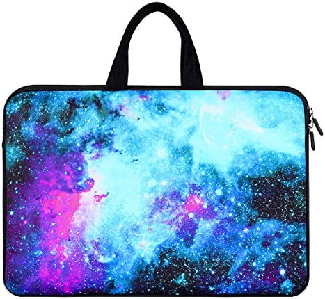 14" Laptop Carrying Bag Chromebook Case Neoprene Sleeve Compatible with HP Stream 14 /HP Chromebook 14/Acer Chromebook 14 CB3-431 CP5-471/Lenovo Flex 4 5 14"(Galaxy Blue Space)