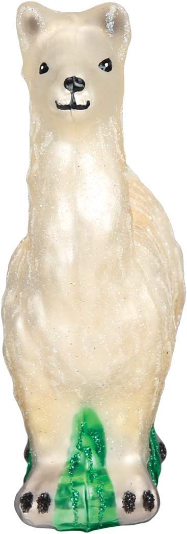 Old World Christmas Llama Ornament, Multi