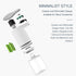 PROMUN Premium Touchless Electric Foam Soap Dispenser, Automatic Hand Sanitizer Dispenser with Infrared Motion Sensor Hands, Battery Operated Ideal for Kitchen or Bathroom Use (White)