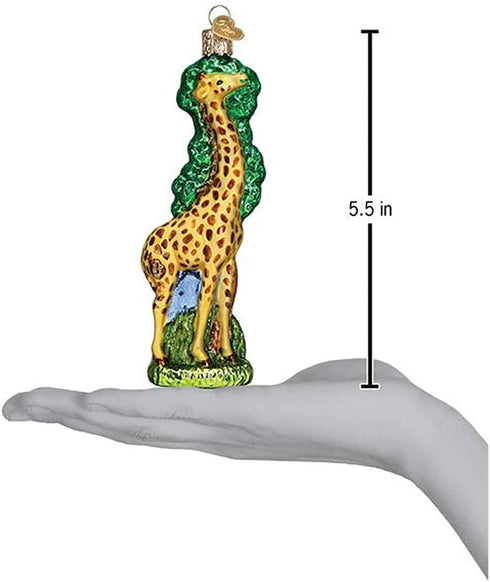 Old World Christmas Ornaments Giraffe Glass Blown Ornaments for Christmas Tree