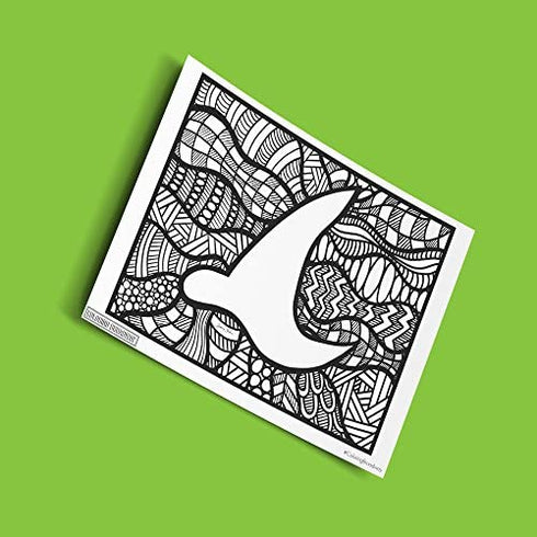 WICKED | “Defying Gravity” Collection | COLORING PAGES by Coloring Broadway | Hand-drawn illustrations - Printed on matte card stock (8 1/2” x 11) - Set of 4 Individual Pages