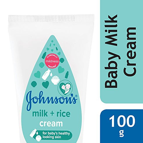 Johnson's Baby Milk and Rice Cream, 100g