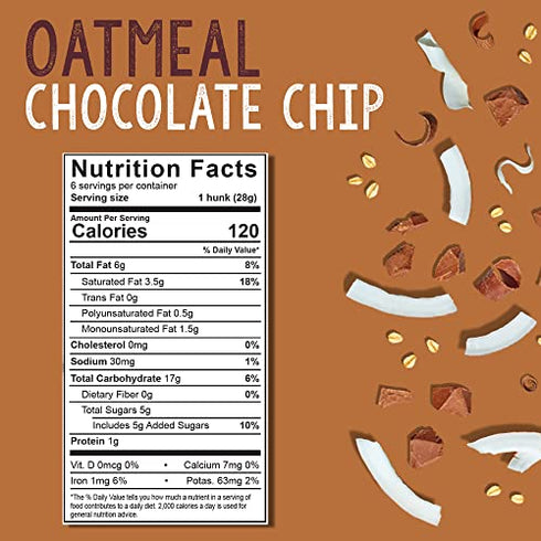 Heavenly Hunks Oatmeal Chocolate Chip, 6 oz bag - 1 Pack