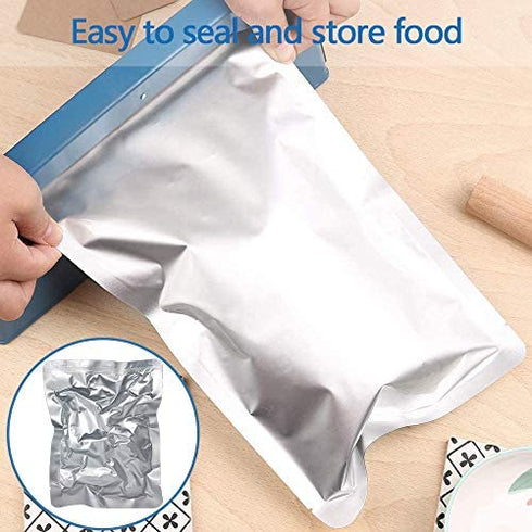 30 Pieces 4 Sizes Mylar Bags Assorted Sizes, 5 Mil Mylar Bags for Food Storage (Size: 5 × 7, 1 Quart/2 Quart/1 Gallon Mylar Bags)