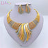 Ethiopian Jewelry for Women Golden African Necklace for Mom ladies, Costume Jewelry for Women Necklaces