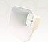 Royal Designs, Inc BSO-705-10EG Square Cut Corner Bell Lamp Shade, BSO-705, Eggshell