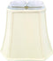Royal Designs, Inc BSO-705-10EG Square Cut Corner Bell Lamp Shade, BSO-705, Eggshell