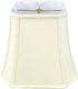 Royal Designs, Inc BSO-705-10EG Square Cut Corner Bell Lamp Shade, BSO-705, Eggshell