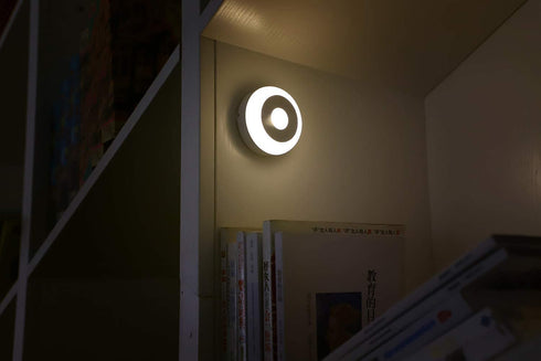 Motion Sensor Night Light, Smart Night Light for Kids, LED Stairs NightLight Stick-On Closet Light Wall Motion Activated Lamp Warm White Light Sensor Night Lights