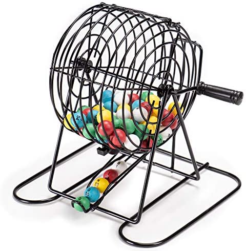 75 Multi-Color Bingo Balls| 3/5 inch Plastic Balls for Standard Bingo Cages and Raffles| Lost Bingo Ball Replacement