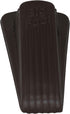 Master Manufacturing 2-Pack Brown Big Foot Door Stops, Heavy Duty Rubber Wedge Design, Made in the USA, Holds Heavy Doors Securely (Pack of 2) (00971)