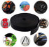 JIAKAI Nylon Heavy Duty Webbing Strap?Polypropylene Heavy Straps for Bags, Hammocks, Outdoor Climbing and DIY Making Luggage Strap, Pet Collar, Backpack Repairing