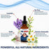 Natural Ear Drops for Ear Infection Treatment – Organic Ear Drops for Adult, Kids, Baby, Dog & Pets – Relieves Ear Aches, Itchy Ears, Infections, Swimmer's Ear, & Loosens Wax – Kids Safe, Made in USA