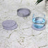 WAYIFON Felt Drink Coaster Set of 6 with Holder, 3.9 in Absorbant Coasters for Drinks, Anti-Slip Cup Mat Pad-Protect Tables from Drink Spills, Water Rings and Scratches-Suit for Home & Kitchen - Gray