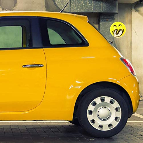 Double Garage Parking Aid Tennis Garage Ball Parking Ball Guide System Car Stop for Garage Parking Assist Ball Includes retracting Ball Sensor Assist Solution Garage Parking Indicator (6 Pieces)