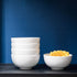 Zoneyila Large Ceramic Soup Bowl, Porcelain Serving Bowls For Soup, Salad, Pasta, Cereal, Serving Round Bowls For Kitchen (Small 4.5 inch)