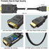 BENFEI HDMI to VGA, Gold-Plated HDMI to VGA 10 Feet Cable (Male to Male) Compatible for Computer, Desktop, Laptop, PC, Monitor, Projector, HDTV, Raspberry Pi, Roku, Xbox and More