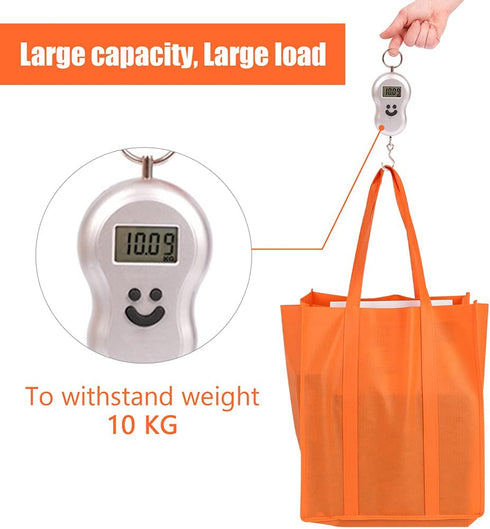 Shindel 12 Pack Reusable Grocery Tote Bag, Reinforced Handle Grocery Bags Heavy Duty Large Shopping Totes, Kitchen Reusable Grocery Bags, 15x13 inch