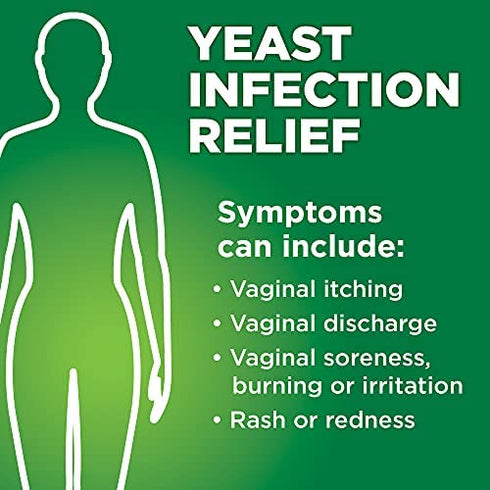 Amazon Basic Care Miconazole 3, Miconazole Nitrate Vaginal Cream (4%), 3-Day Treatment for Vaginal Yeast Infection