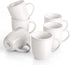 LIFVER Large Coffee Mugs Set of 6, 18 Oz White Ceramic Coffee Mugs for Coffee, Tea, Hot Cocoa, Coffee Cups Ceramic for Christmas Gifts , Easy to Hold & Clean, DIY Printing