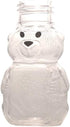 wolfmoon botanicals WM (Set of 24) 2 oz (1.5 fl.oz.) Mini Honey Bear Plastic Bottles w/Dark Yellow Top and Liner. Refillable,