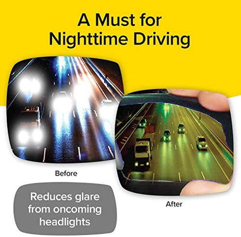 Battlevision Polarized Sport Vision Glasses for Driving at Night Protect Eyes from Blinding Headlight Glare, Green Lenses, 6 in