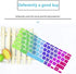 Keyboard Cover for Acer Chromebook Spin 13 713 CP713 |Acer Chromebook C738T C771 C732 C735 |Chromebook Spin 11 311 511 11.6" |Chromebook Spin 512 12“|Chromebook Spin 15 15.6" -Rainbow