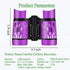 Binoculars for Kids, Best Gifts Toy Binoculars for 3-12 Years Boys Girls and Toddler,High-Resolution Real Optics Rubber Kids Binoculars Shockproof Folding for Travel, Camping, Birding (Purple)