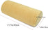 SKYZONAL Half Moon Bolster Pillow for Legs Back Neck Lumbar Spine Knee Pain Relief Memory Foam Support Pillow (Yellow)
