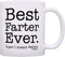 Fathers Day Mug for Dad Best Farter Ever Oops Meant Father Ceramic 11oz Coffee Mug Tea Cup White