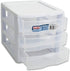 Sterilite Organizer Mini 3 Drawer Wht Sm (Pack of 2)