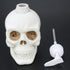 HEMOTON Skull Empty Dispenser Bottle for Hand Soap Shampoo Lotion Shower Gel Liquid Halloween Gothic Decor
