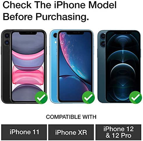 XDesign Compatible with iPhone 12 Screen Protector, iPhone 12 Pro Screen Protector - 3 Pack Tempered Glass Film for iPhone XR / 11/12 / 12 Pro 6.1 inch 9H Hardness/Installation Tray/Case Friendly