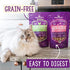 Stella & Chewy’s – Stella’s Solutions Skin & Coat Boost – Cage-Free Duck & Wild-Caught Salmon Dinner Mixer – Freeze-Dried Raw, Protein Rich, Grain Free Cat Food – 7.5 oz Bag