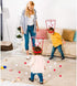 2 Pack Head Hoop Basketball Party Game for Kids and Adults Carnival Game Adjustable Basket Net Headband with 20 Balls for Carnival Party Birthday Party Family Indoor Outdoor Game