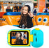 GKTZ Kids Camera for Boys, Digital Video Camcorder Children Camera Birthday Gift Toys for Boys and Girls Age 3 4 5 6 7 8 9, Toddler Boys Camera with 32GB SD Card - Light Blue
