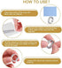 Blulu Ring Size Adjuster Loose Rings Adjuster Invisible Ring Sizer with Clean Cloth for Wide Ring Fixing, 5 Sheets (85 Pieces Totally)