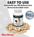 Flea Away All Natural Supplement for Fleas, Ticks, and Mosquitos Prevention for Dogs and Cats, 100 Chewable Treat Tablets, Single
