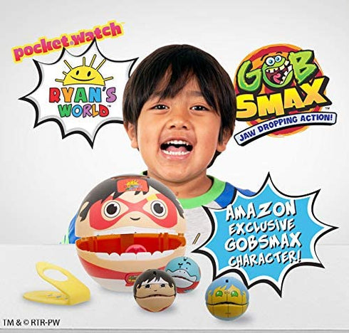 RYAN'S WORLD Big Mouth Carry Case with Gobsmax