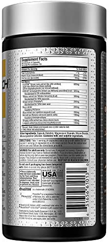 Testosterone Booster for Men | MuscleTech Test HD Elite Test Booster | Muscle Builder + Nitric Oxide Booster | Boron Supplement & Tribulus Terrestris for Men | Increased Blood Flow | 120 Count